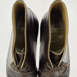 CROCKETT&JONES クロケットアンドジョーンズ 8489-25R CHUKKA ダークブラウン レザー チャッカ ブーツ ブラウン系 7.5D 7.5Dの買取実績画像4