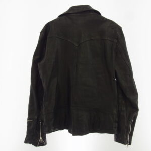 ISAMUKATAYAMA BACKLASH イサムカタヤマバックラッシュ 16AW R1606-03 ジャパンホース レザー 製品染め ダブル ライダース ジャケット ブラック系 4 4の買取実績画像2