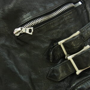 ISAMUKATAYAMA BACKLASH イサムカタヤマバックラッシュ 16AW R1606-03 ジャパンホース レザー 製品染め ダブル ライダース ジャケット ブラック系 4 4の買取実績画像4