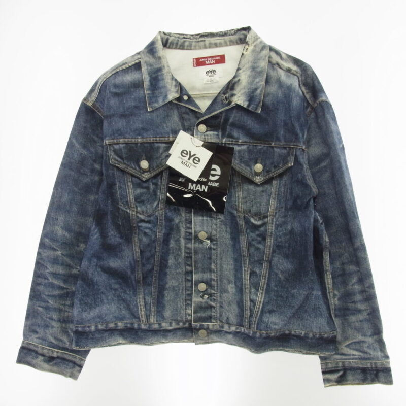 JUNYA WATANABE COMME des GARCONS MAN ジュンヤワタナベコムデギャルソンマン 25SS WO-J911-100 × Levi's BerBerJin リーバイス ベルベルジン デニム 転写 ジャケット インディゴブルー系の買取実績画像1