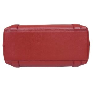 PELLE MORBIDA ペッレモルビダ ミニ トート バッグ レザー ハンドバッグ レッド系の買取実績画像4