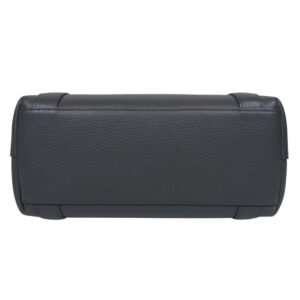 PELLE MORBIDA ペッレモルビダ Tela Marina テラマリーナ レザー トート ハンド バッグ ダークグレー系の買取実績画像4