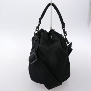 PORTER ポーター トーガ STRING BAG スタッズコンチョ装飾 ストリングバッグ ブラック系の買取実績画像2