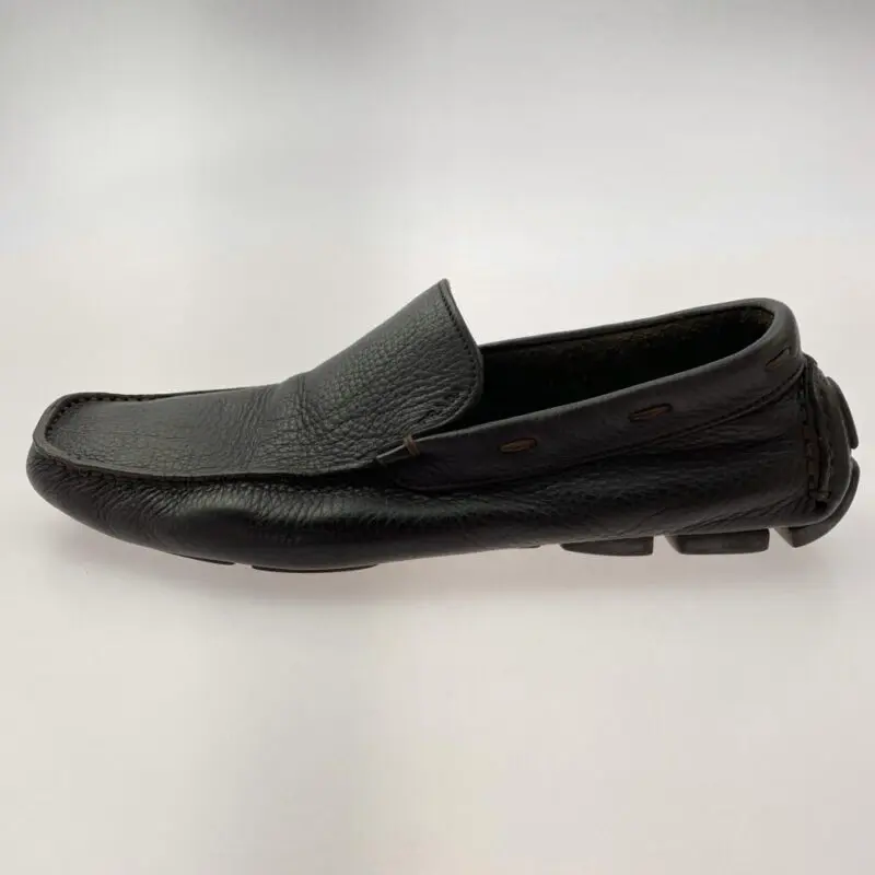 値下げ　PRADA ネイビー モカシン　ドライビングシューズ 中古・古着通販】PRADA (プラダ) ドライビングシューズ ブルー サイズ