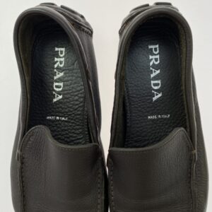 PRADA プラダ 2D0165 ダークブラウン スリッポン ドライビング シューズ ブラウン系 6.5 6.5の買取実績画像4