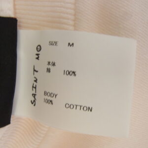 SAINT MICHAEL セントマイケル 25SS SM-HR8-0000-025 SUPER DIRTY SS TEE フロントプリント スーパーダーティ Tシャツ 半袖カットソー ホワイト系の買取実績画像3