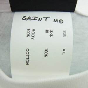 SAINT MICHAEL セントマイケル 23AW SM-A23-0000-C32 The Kid LAROI S/S TEE ザキッドラロイ プリント 半袖 Tシャツ ホワイト系の買取実績画像4