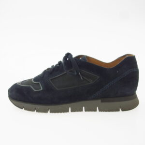 Santoni サントーニ B38S Camu suede sneakers カモ スエード スニーカー シューズ ネイビー系 8 8の買取実績画像2