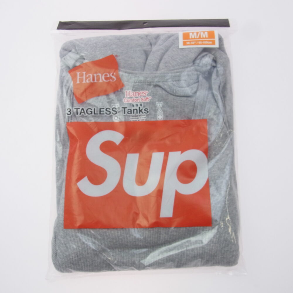 シュプリーム Tagless Tank Tops 買取実績・価格｜状態新品同様 SSを2,100円でLINE買取（神奈川県横浜市中区・2025年7月）