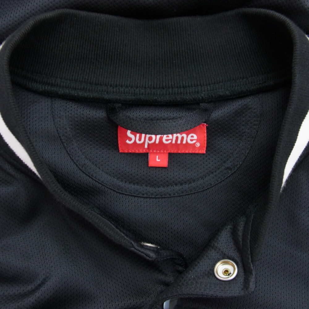 Supreme シュプリーム 15SS Mesh Varsity Jacket メッシュ バーシティー ジャケット ブラック系の買取実績画像2