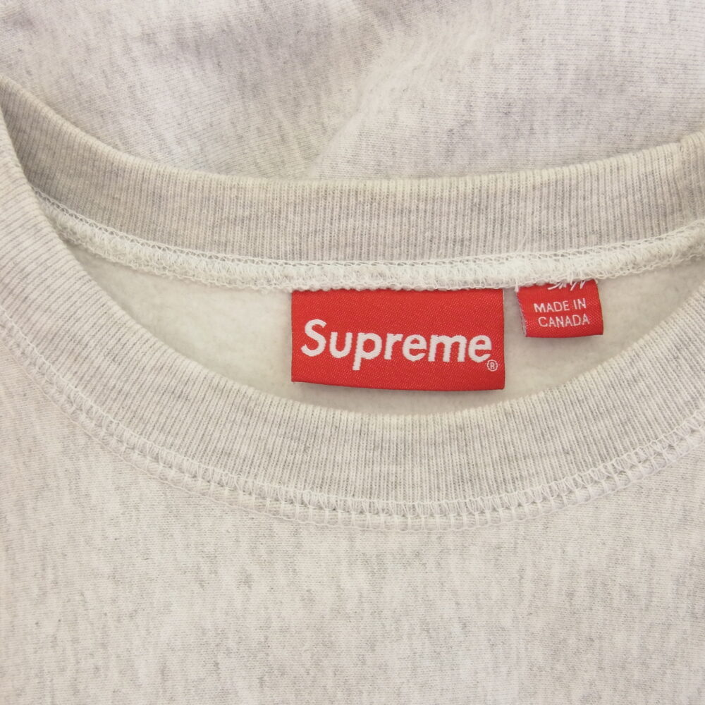 Supreme シュプリーム 18AW Box Logo Crewneck ボックス ロゴ クルーネック スウェット グレー系の買取実績画像2