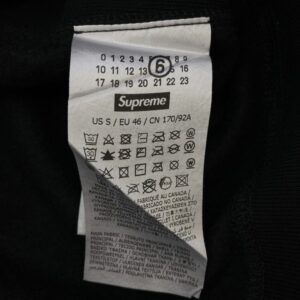 Supreme シュプリーム 24SS MM6 Maison Margiela メゾンマルジェラ Foil Box Logo Hooded Sweatshirt フォイル ボックスロゴ パーカー ダークグレー系の買取実績画像3