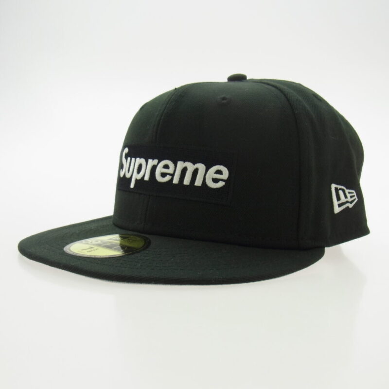 Supreme シュプリーム 22AW Money Box Logo New Era マネーボックスロゴ ニューエラ キャップ ブラック系の買取実績画像1