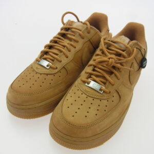 Supreme シュプリーム DN1555-200 × Nike ナイキ Air Force 1 Low Flax Wheat AF1 エアフォース ロー ウィート スニーカー ライトブラウン系 26cm 26cmの買取実績画像2