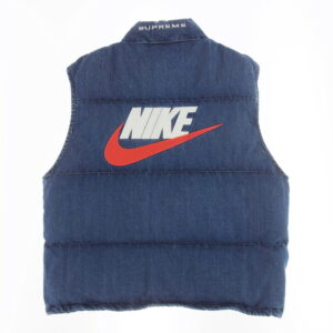 Supreme シュプリーム 24SS FQ0323-010 NIKE Denim Puffer Vest ナイキ デニム パファー ベスト インディゴブルー系の買取実績画像2