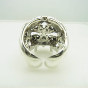 TENDERLOIN テンダーロイン 【新品仕上げ済】T-SKULL BORNEO RING ボルネオ スカル リング シルバー系 19~20号 19~20号の買取実績画像4