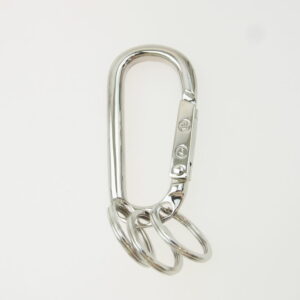 uniform experiment ユニフォームエクスペリメント UE-252079 ZIRCONIA CARABINER ジルコニア カラビナ シルバー系 レッド系の買取実績画像2