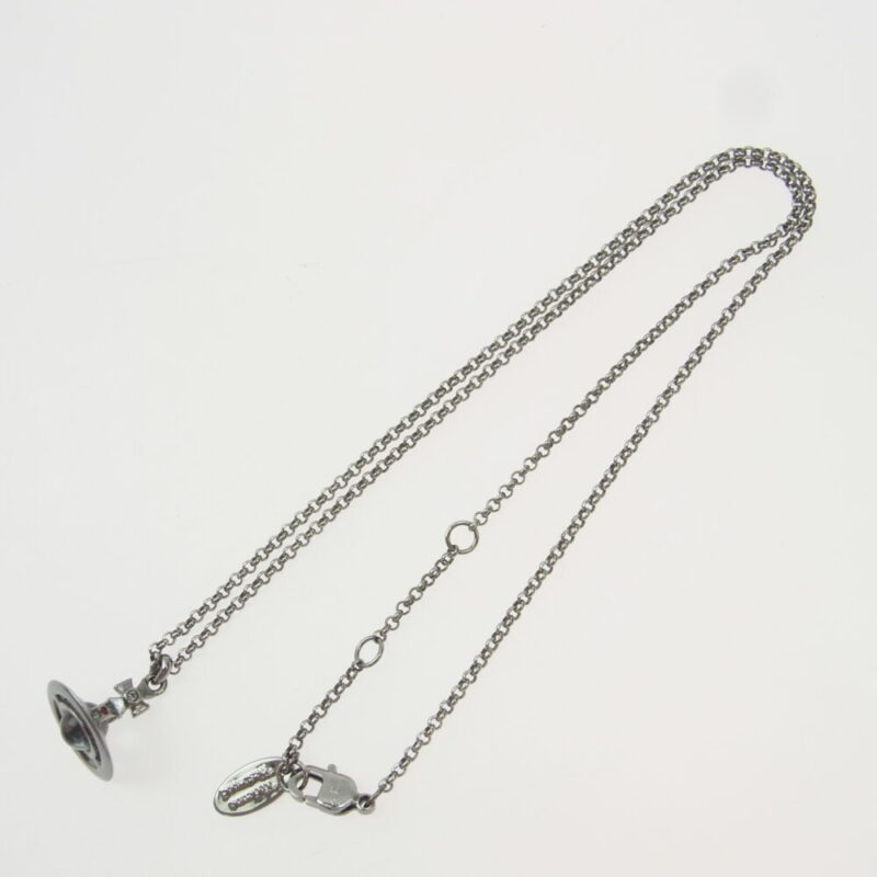 Vivienne Westwood ヴィヴィアンウエストウッド 1205999123 NEW TINY ORB オーブ ネックレス シルバー系の買取実績画像1