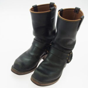 WESCO ウエスコ WESTERN BOSS ウエスタンボス スクエアトゥ ノンスチール エンジニア ブーツ 90周年刻印 ブラック系 9.5E 9.5Eの買取実績画像2