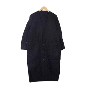 リックオウエンス RR19F4927 ブラック ロング キルト ライナー コート買取実績