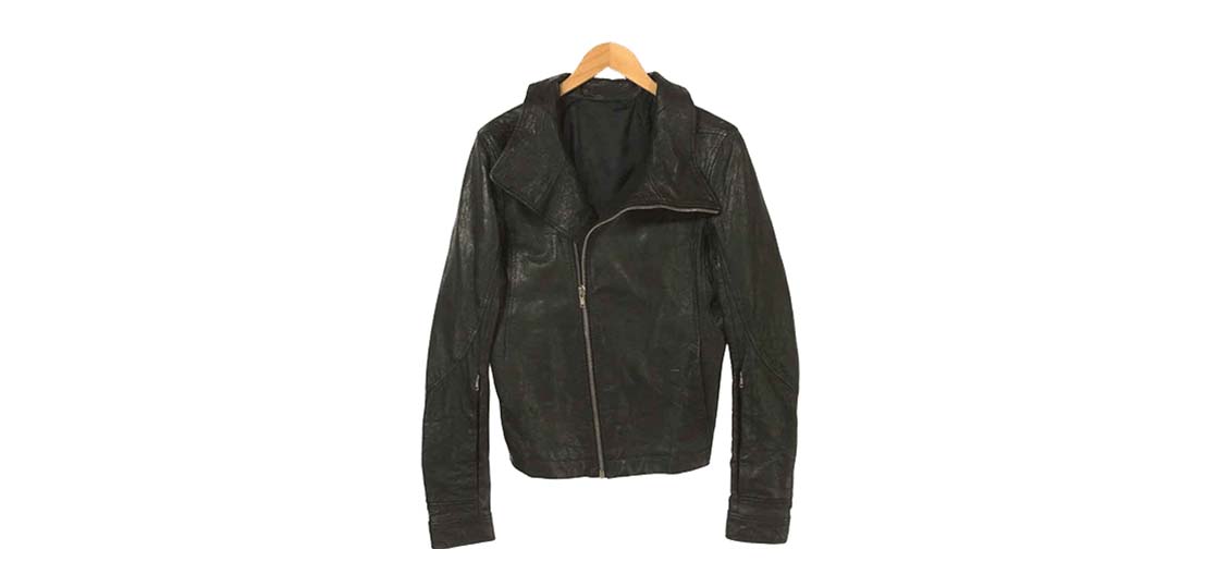 リックオウエンス ハイネック レザー ジャケット 買取実績