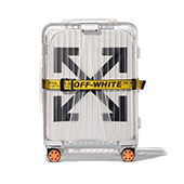 リモワ × Off white オフホワイト シースルー スーツケース 画像