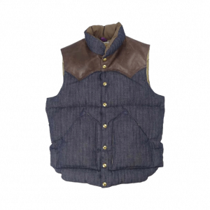 ロッキーマウンテン × ウエアハウス ダウンベスト 買取実績