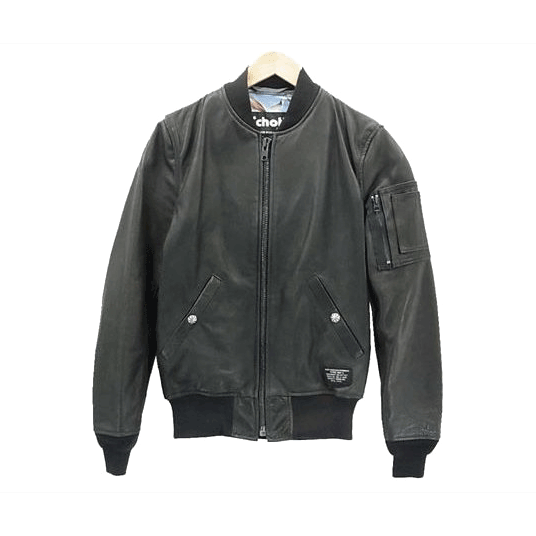 ロンハーマン × SCHOTT MA-1 レザー ジャケット 買取実績