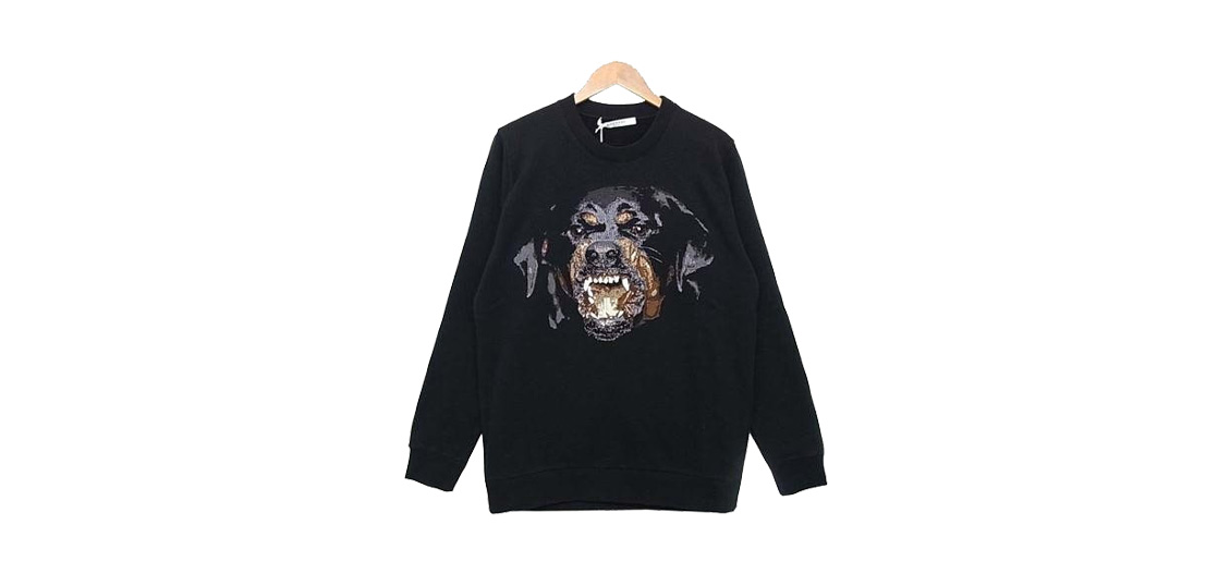 ロットワイラー × ジバンシィ 15秋冬 スウェット 買取実績