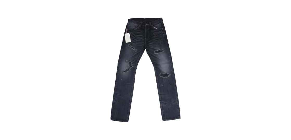 ラフアンドラゲッド 16AW RR16-7-P05 FOUL EDGE 加工デニムパンツ 買取実績