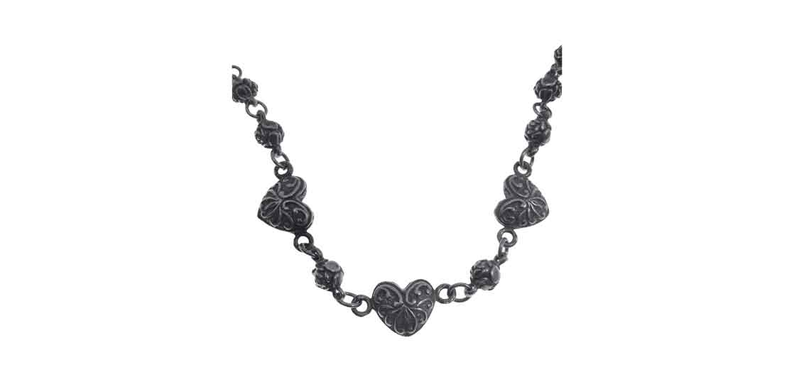 ロイヤルオーダー ハート ローズ ビーズ ネックレス 買取実績