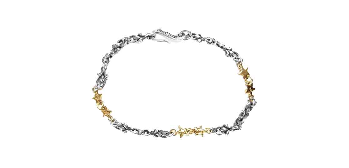 ロイヤルオーダー K186 9フレア リンク チェーン スター ブレスレット 買取実績