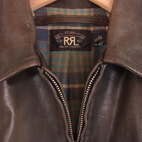 RRL 7359999RRLRJ ライダース レザー ジャケット 買取実績画像