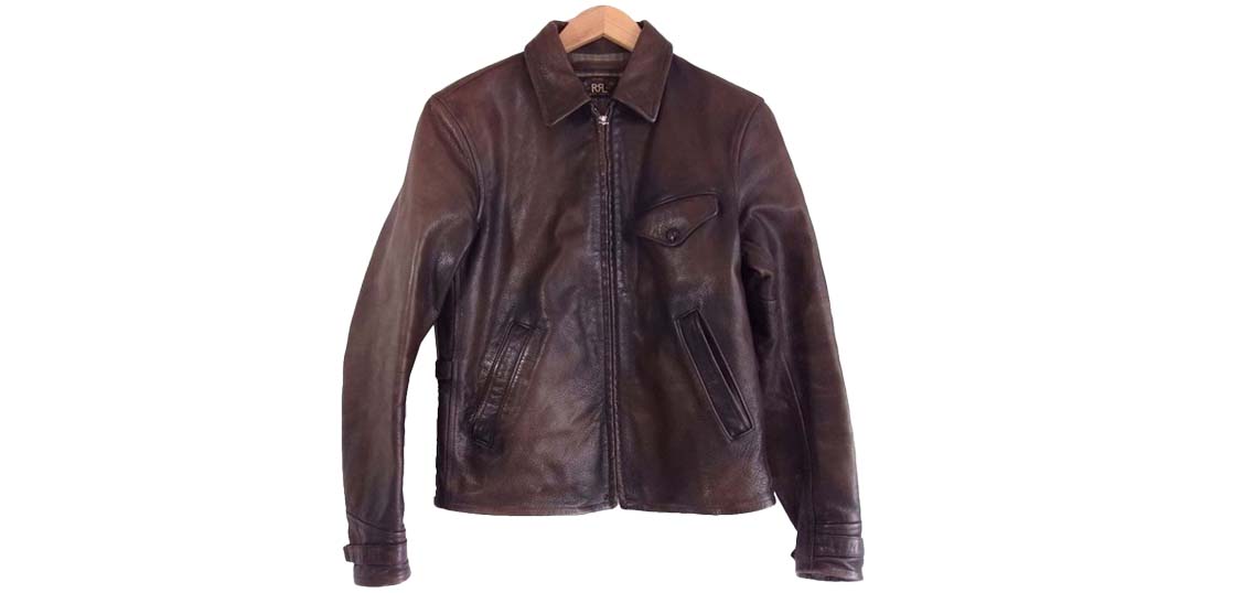 RRL 7359999RRLRJ ライダース レザー ジャケットRRL 国内正規品 カバーオール ジャケット 買取実績