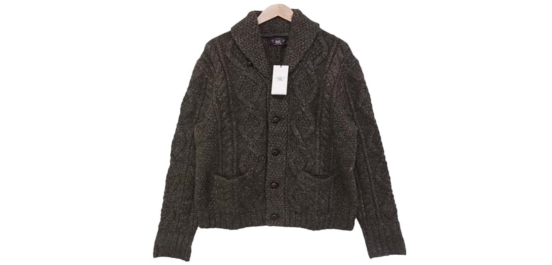 RRL MNRRSWEM3W10041 ショール カーディガン買取実績