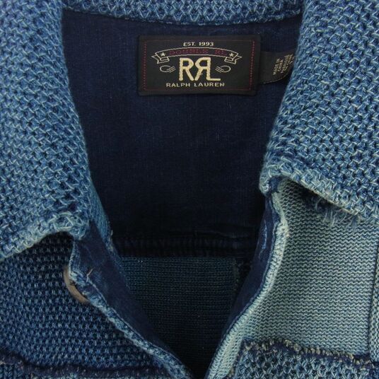 RRL 長袖シャツ SWEET ORR WEST DENIM SHIRT IN BLUE 買取実績 画像