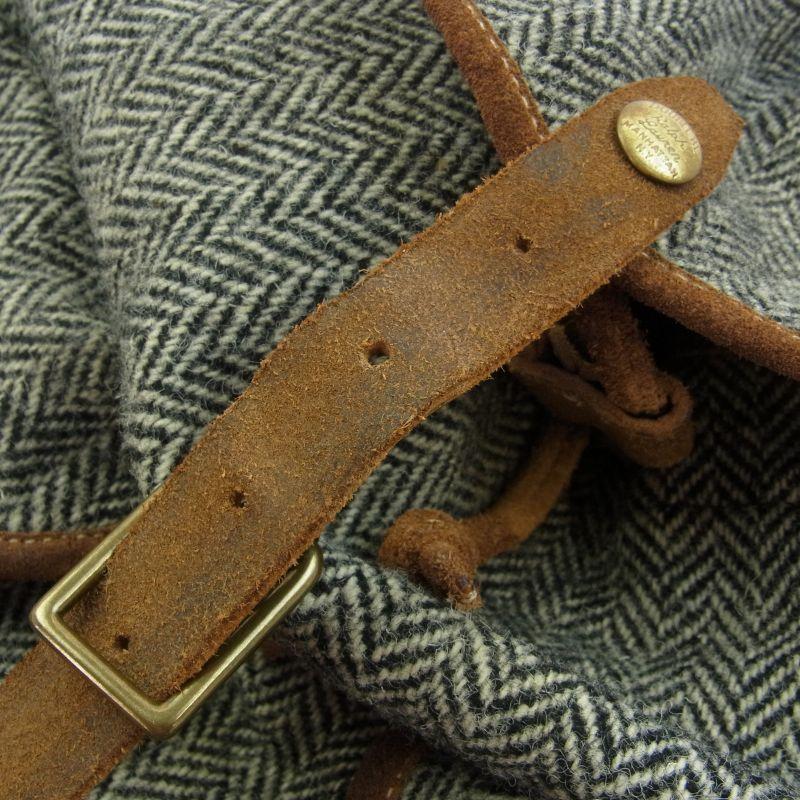 RRL ×Harris Tweed NEW RILEY BACK PACK ヴィテージ加工 ハリスツィード バッグパック 買取実績 画像