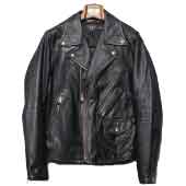 RRL Leather Moto Jacket 画像
