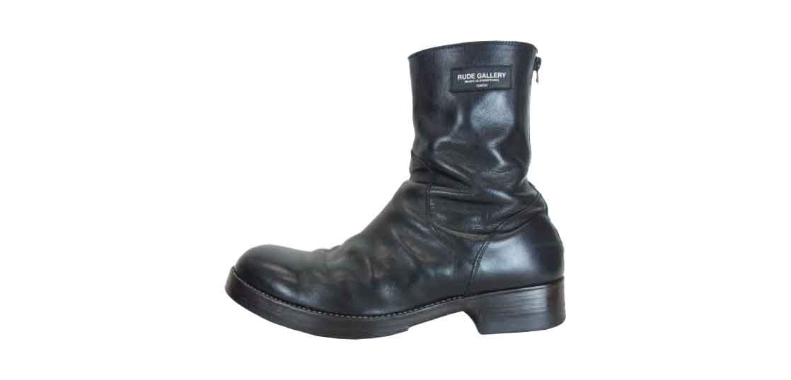 ルードギャラリー バックジップ ブーツ 買取実績