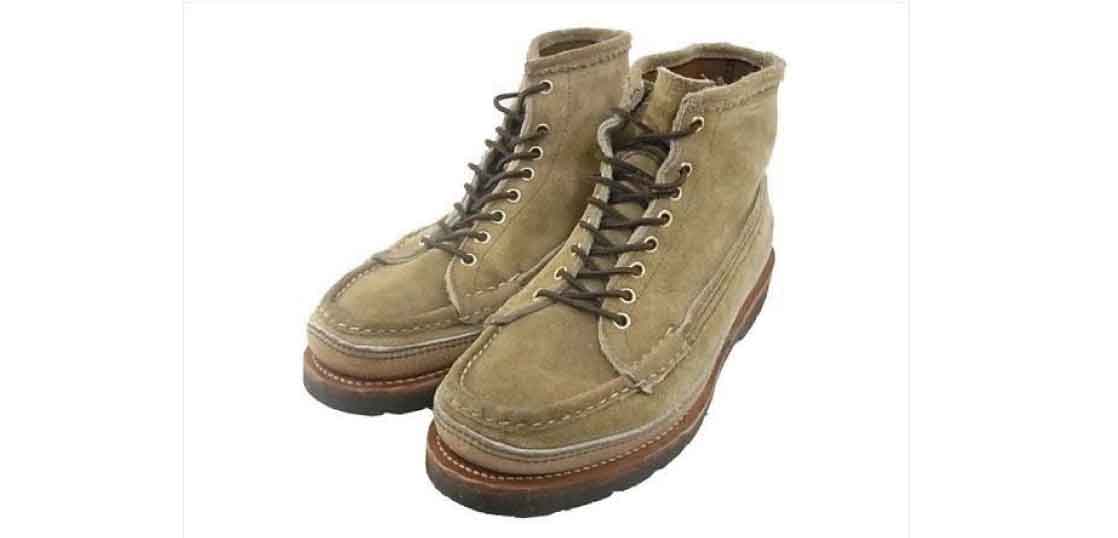 ラッセルモカシン スエード レザー ブーツ 買取実績