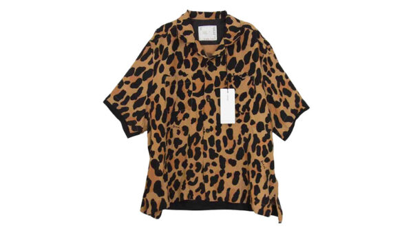 サカイ 22SS 22-02795M Leopard Print Bowling Shirt 買取実績 アイキャッチ画像