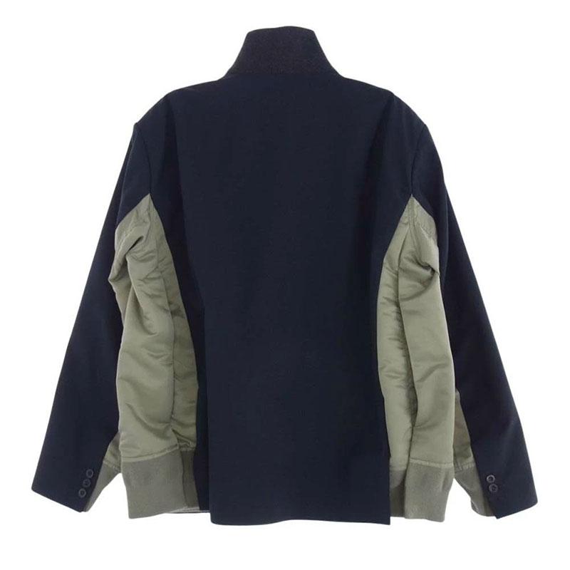 サカイ 23AW 23-03116M スーツナイロンツイル ハイブリッド ブルゾン ジャケット 買取実績 画像