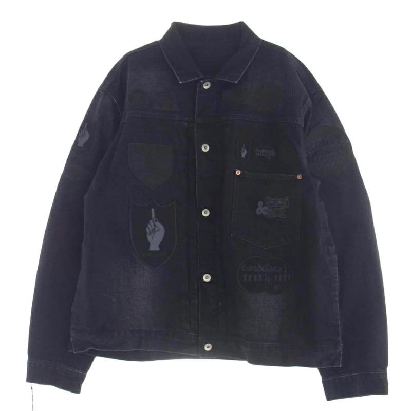 サカイ 24-03525M × Gonz ゴンズ BEYONDEXX Denim Jacket デニム ジャケット 買取実績 画像