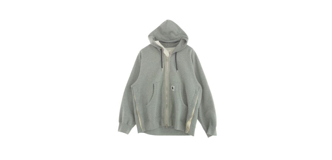 サカイ × カーハート23SS 23-0556S ジップアップ スウェットパーカー 買取実績