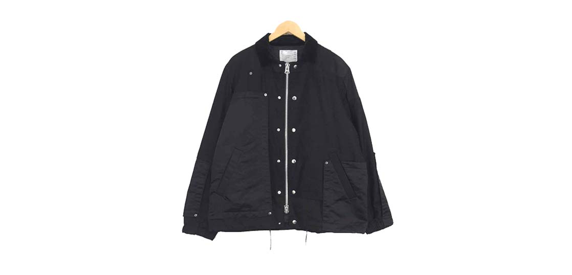 サカイ 20-02526M  ファブリック コンボ ブルゾン買取実績