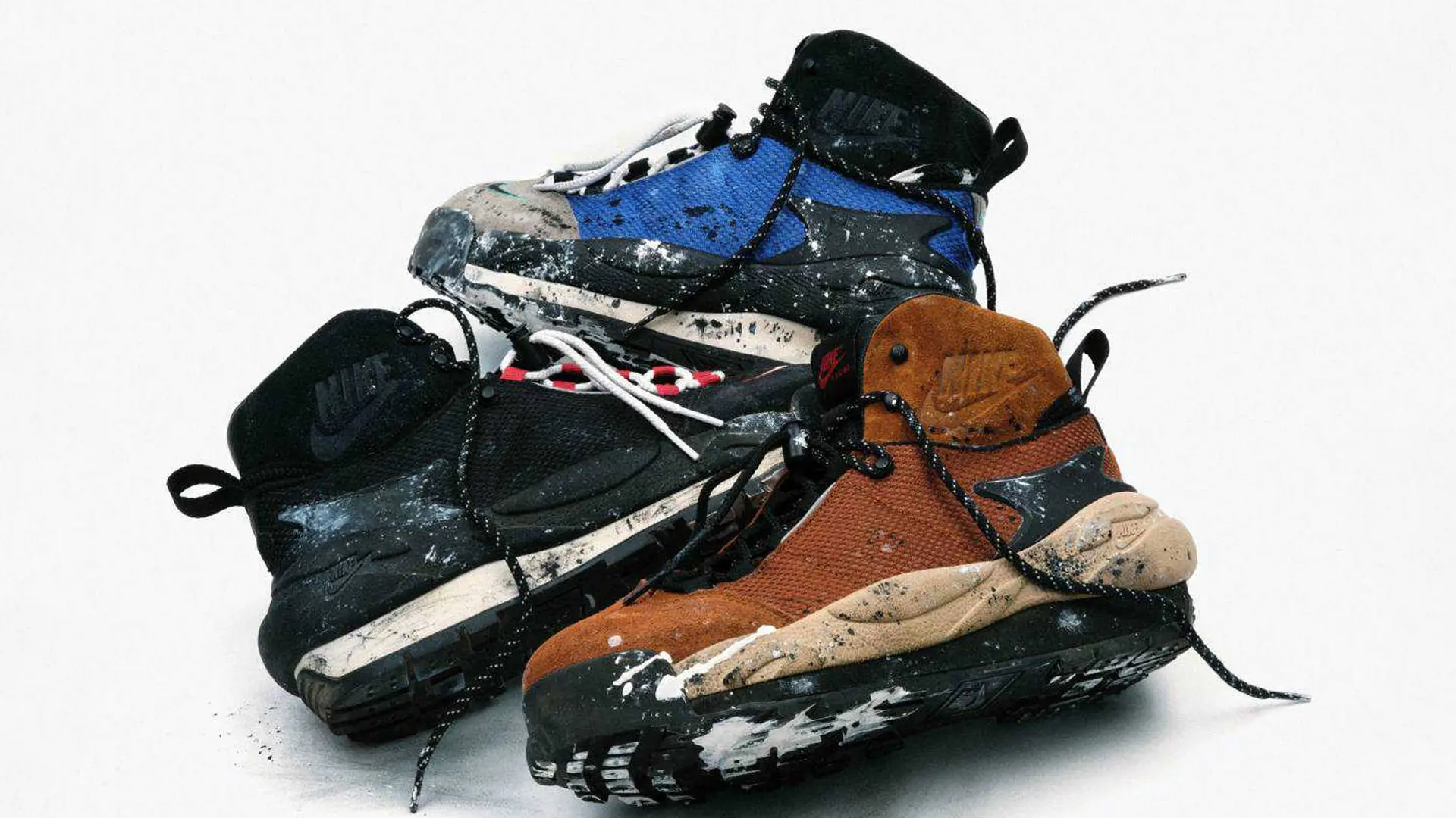 sacai / サカイ | × NIKE バックプリーツ スウェット | M | ネイビー/ブラック | レディース sacai - sacai / サカイ | × NIKE バックプリーツ スウェット | M