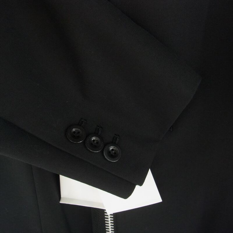 サカイ scm-209 suiting jacket black スーチングジャケット ポリエステル ウール ジャケット 買取実績 画像