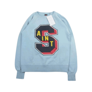 セントマイケル 22AW DT SWT SHIRT ST クルーネック スウェット ブルー 買取実績