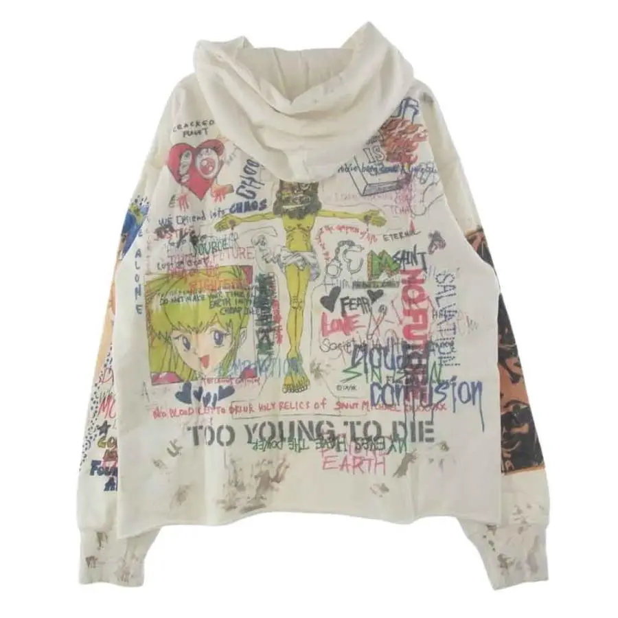 セントマイケル × 村上隆 GRAFF PULLOVER HOODIE スウエット パーカー