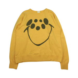セントマイケル スマイル ラグラン スウェット シャツ クルーネック トレーナー イエロー 買取実績